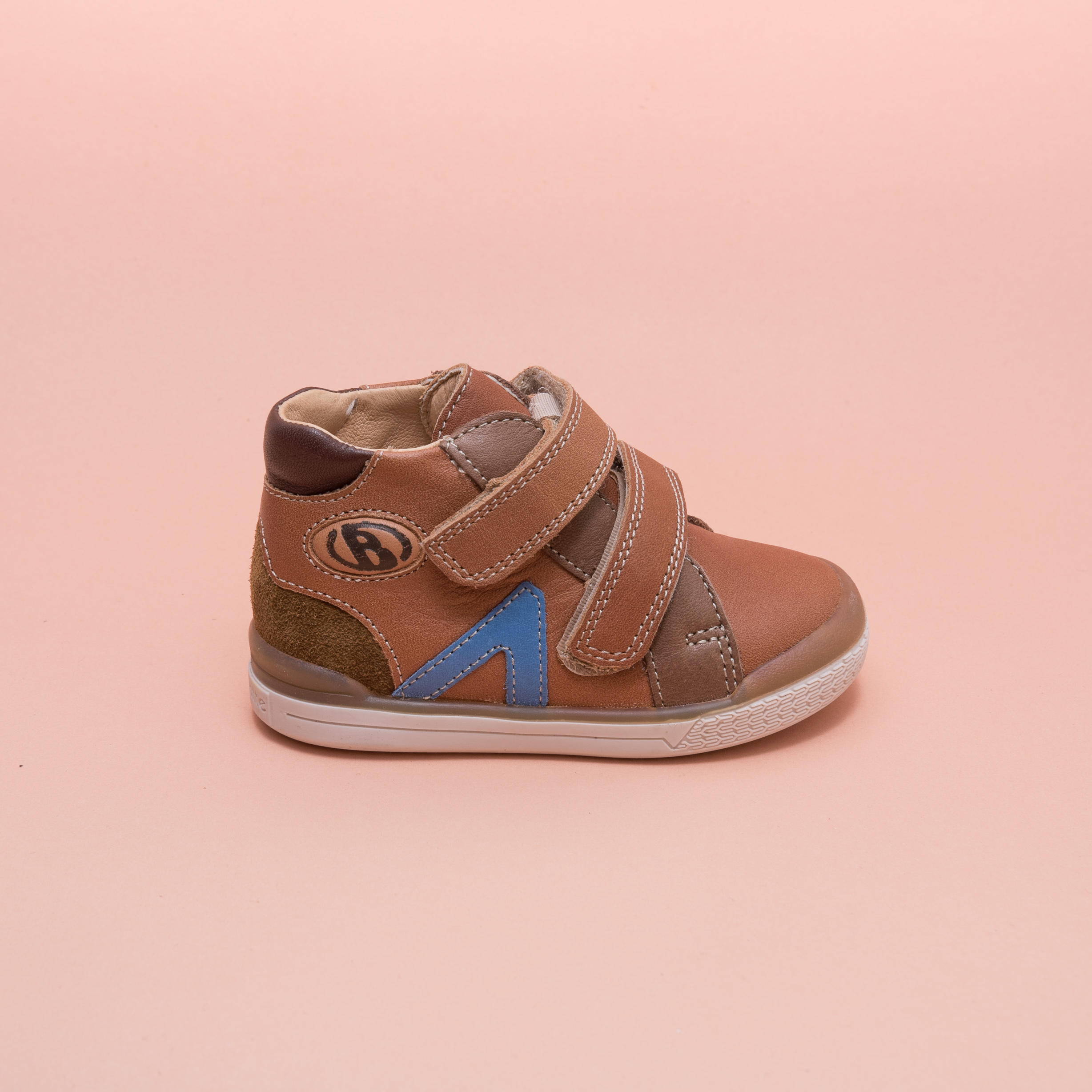 B3VELCRO-CAMEL BLEU (243-202)