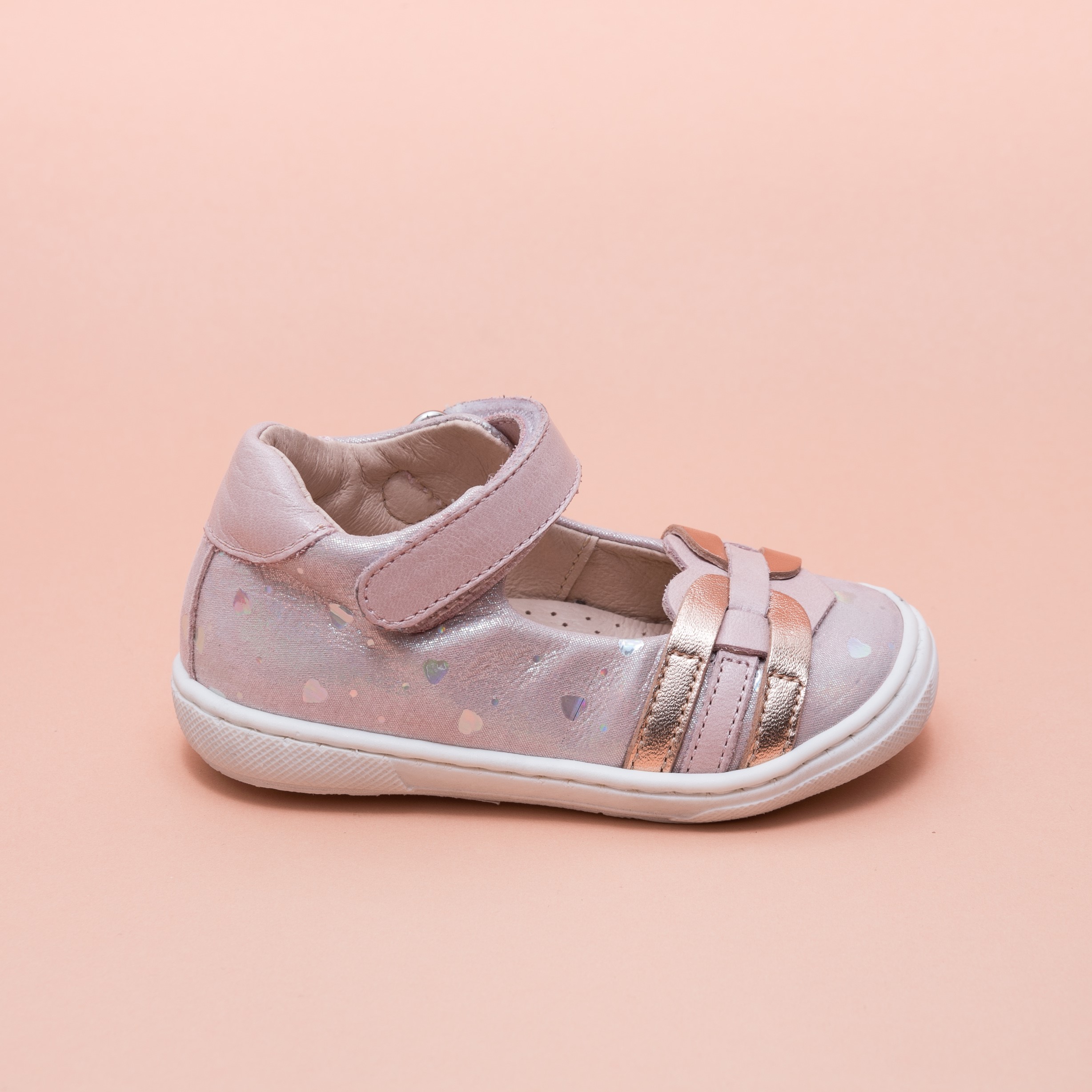 SAMANTA-CUIR IMPRIME ROSE (508-211)