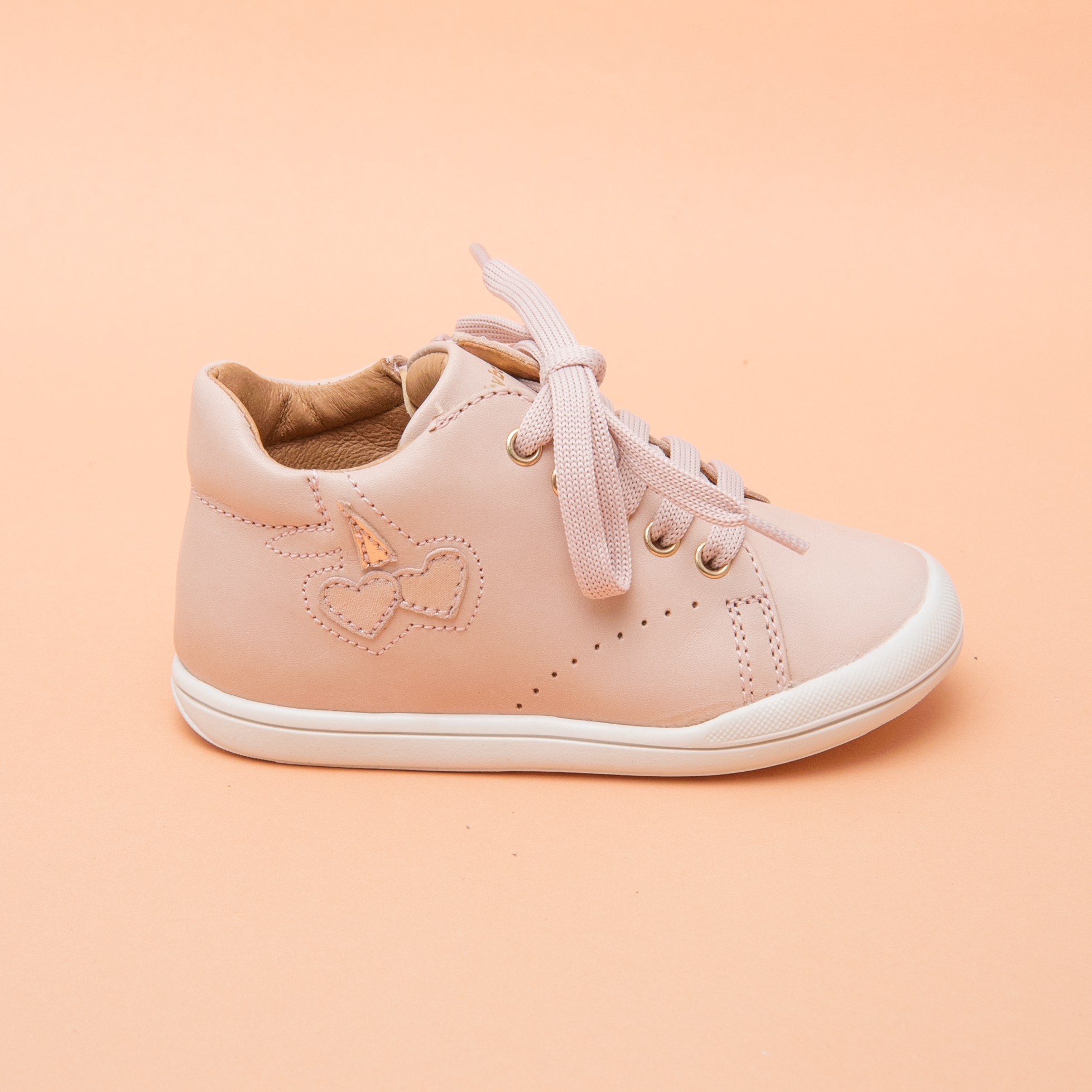 FAUSTINE-CUIR ROSE (308-211)