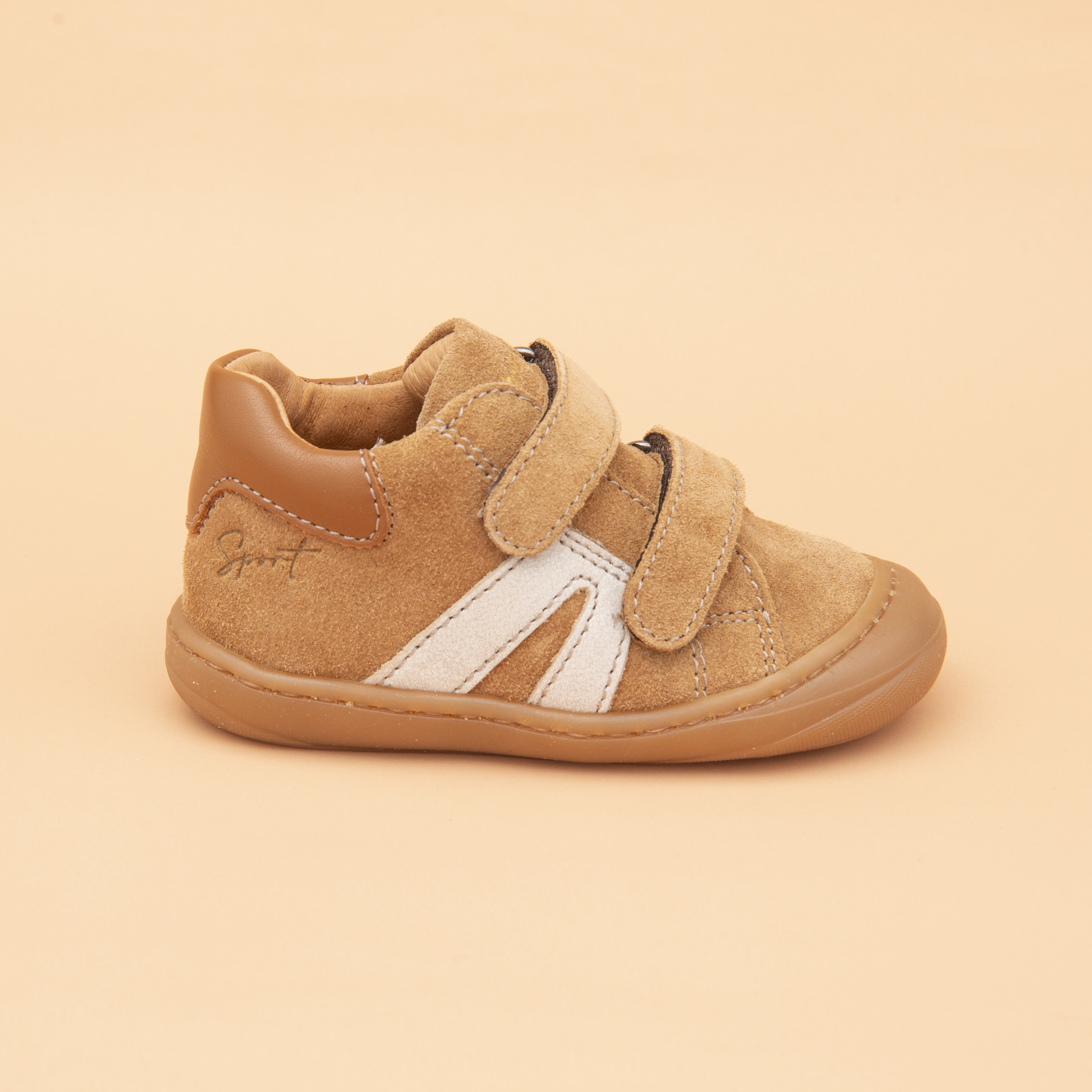 ARGO SPORT VELCRO-VELOUR NOISETTE (413-252)