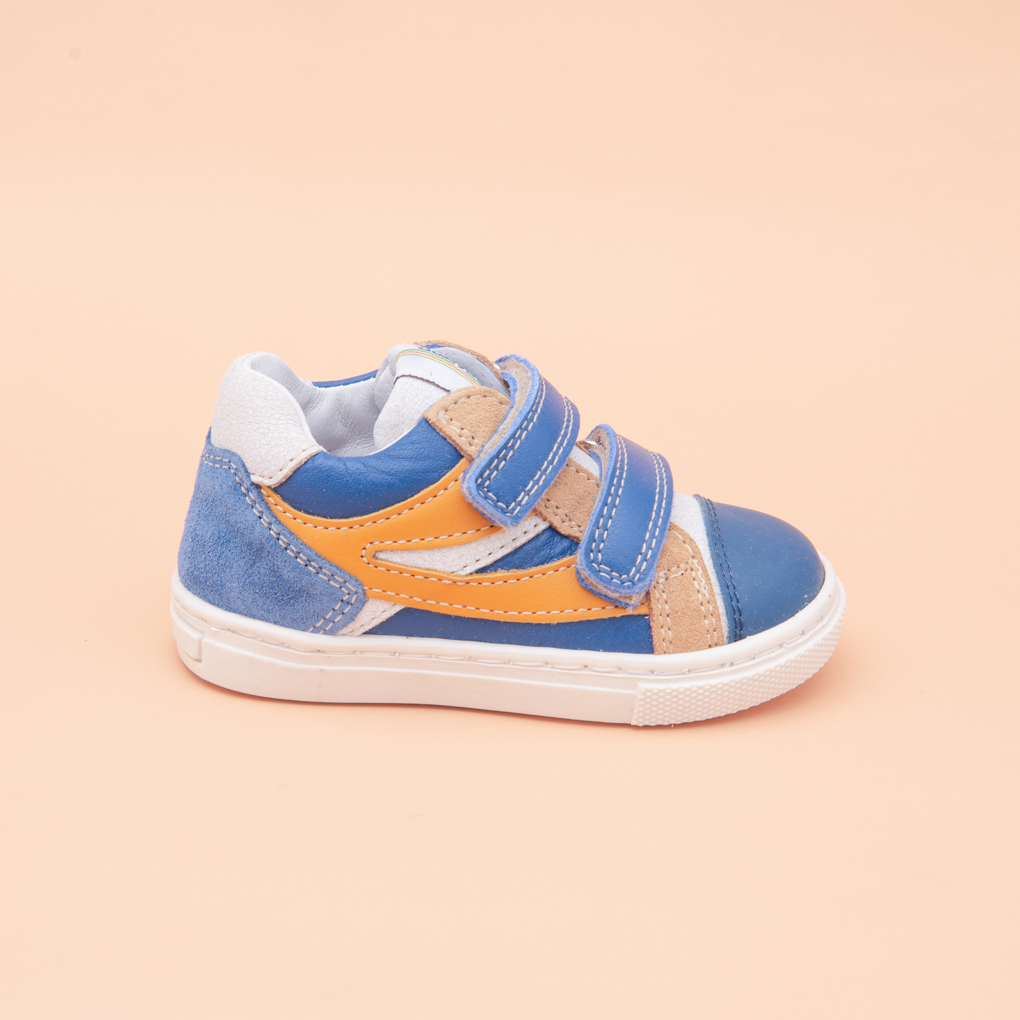 AREZZO VELCRO-CUIR JEANS (610-261)