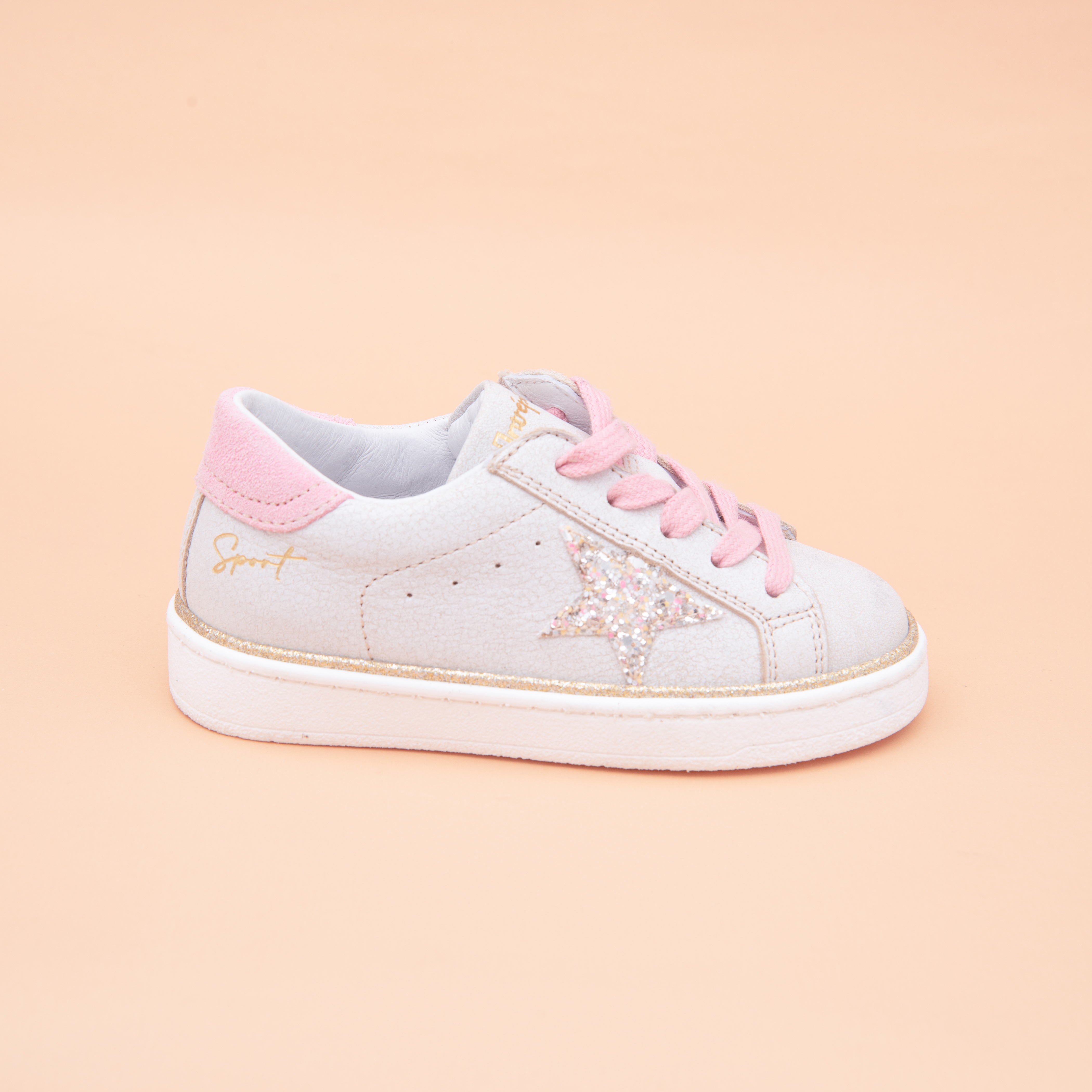 KITTY-CUIR BLANC CASSE (705-261)