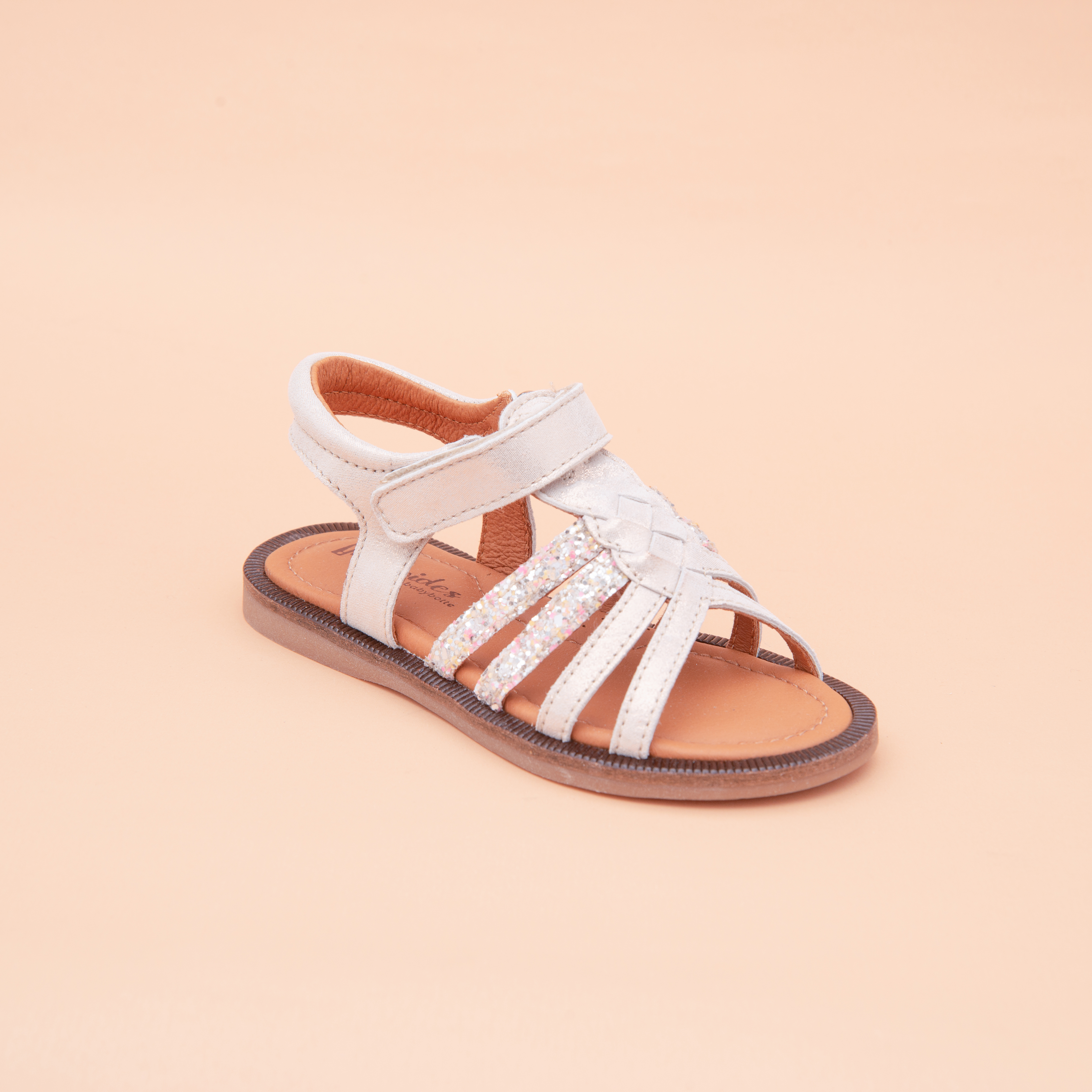 KAROUSSEL-CUIR BLANC CASSE (706-261)