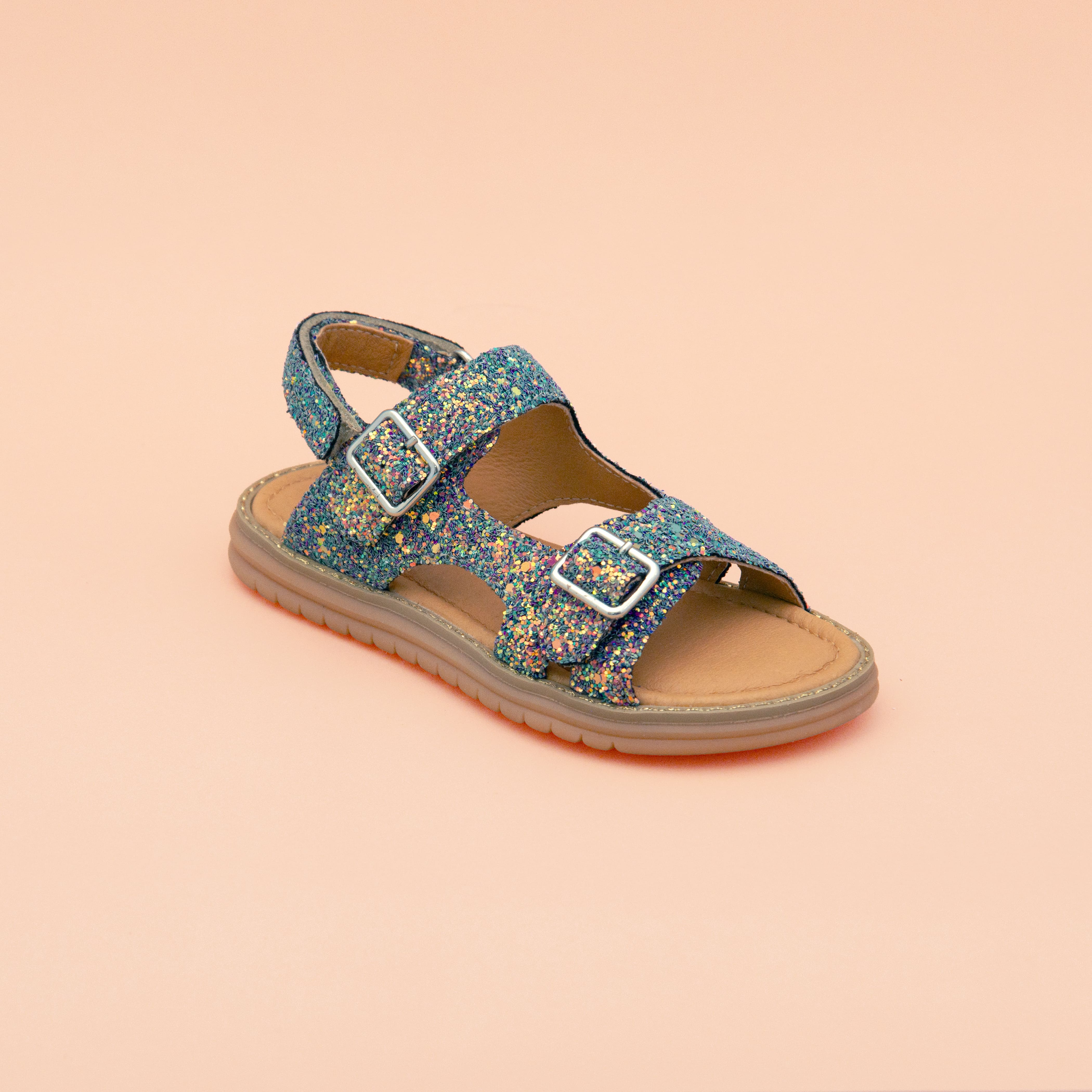KRISTINA-GLITTER BLEU POUDRE (708-261)