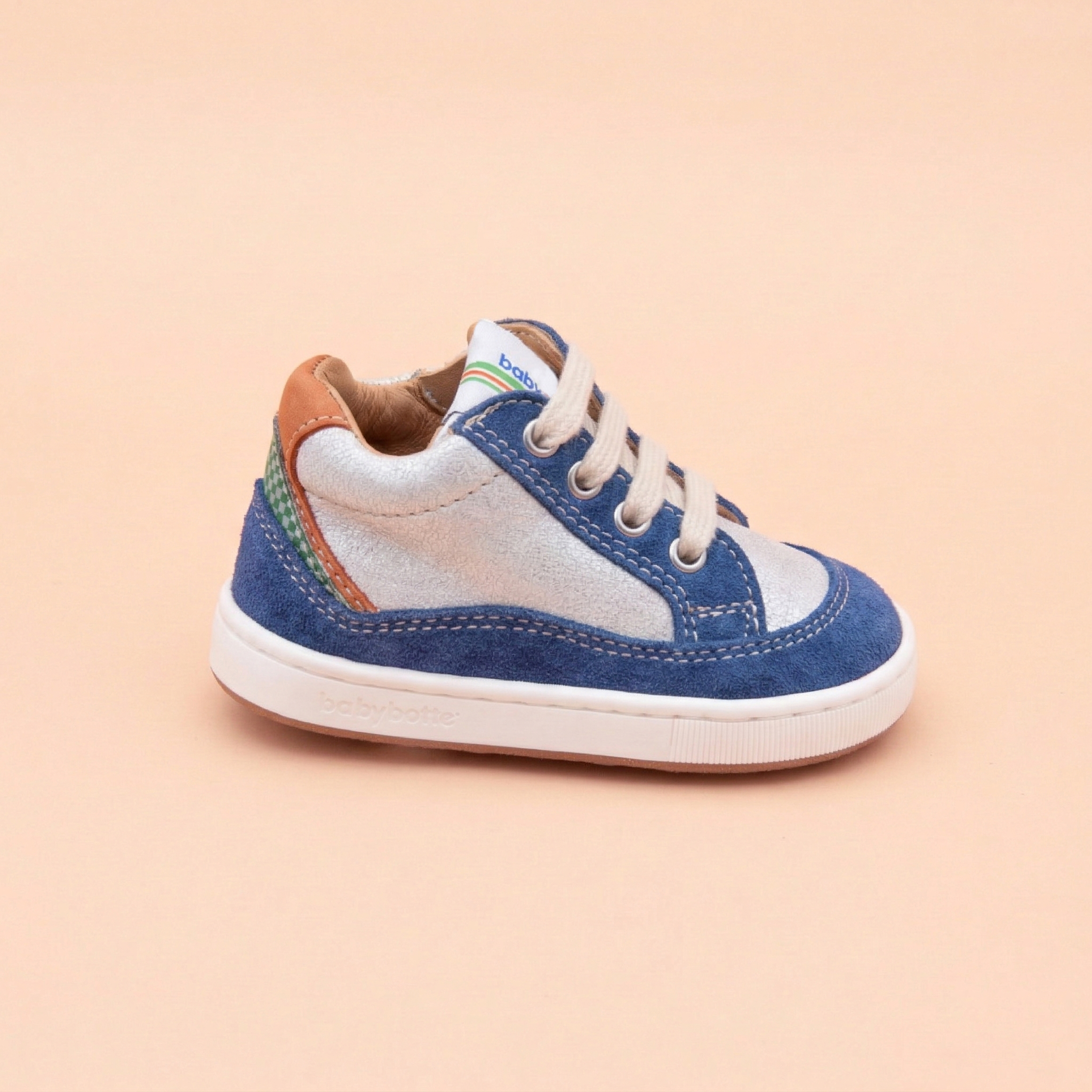 FERNAND-CUIR BLANC / BLEU (418-261)