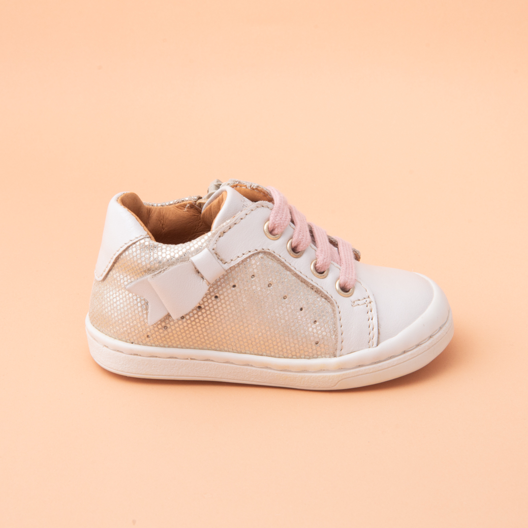 APOLLINE-CUIR IMPRIME BLANC (502-251)