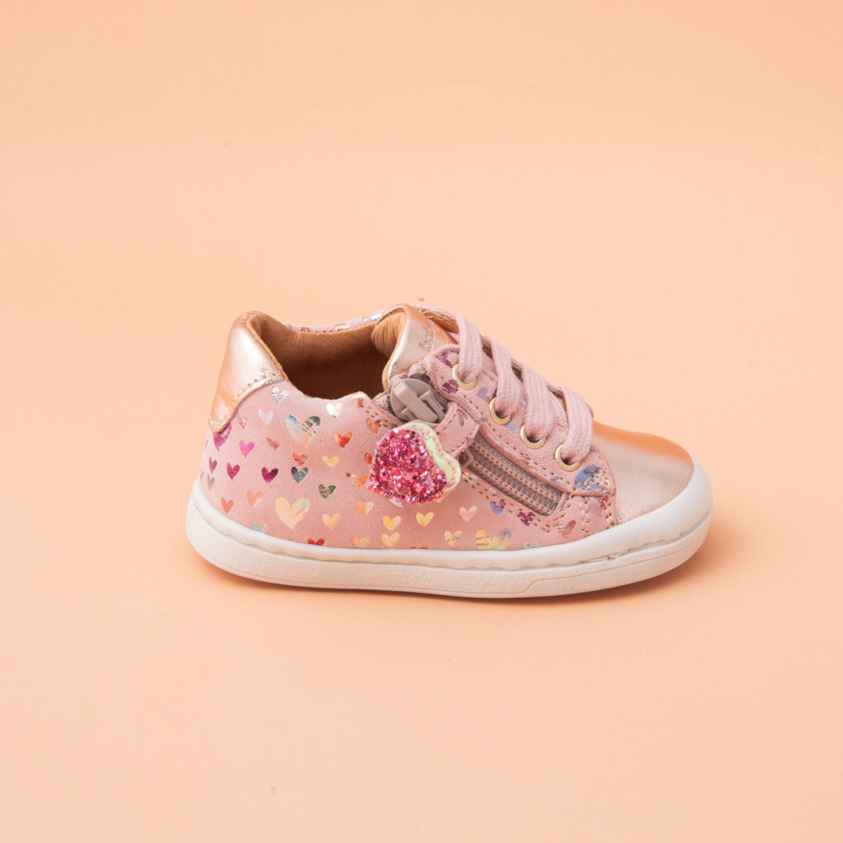 AMOURETTE-CUIR IMPRIME ROSE (503-251)