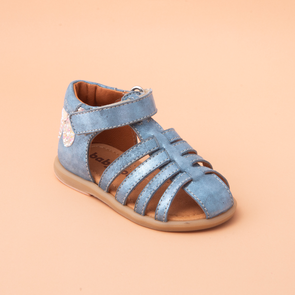TARUCHE-CUIR BLEU POUDRE (523-251)