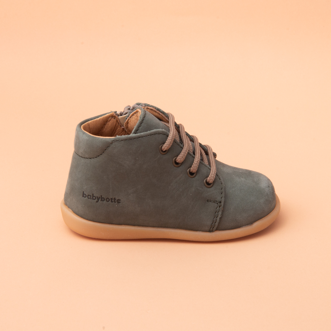 FREDY ZIP-NUBUCK VERT (406-251)